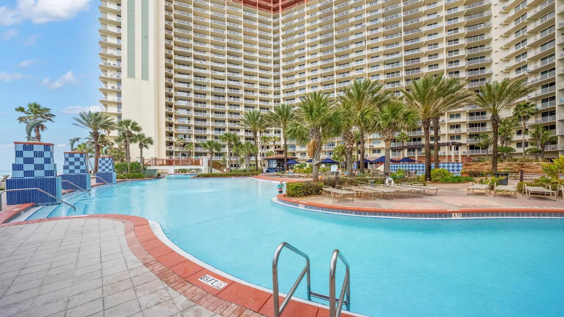 Apartment Stylish 1Bd Beachfront Condo With Amenities Galore! By Dolce Vita Getaways! Panama City Beach