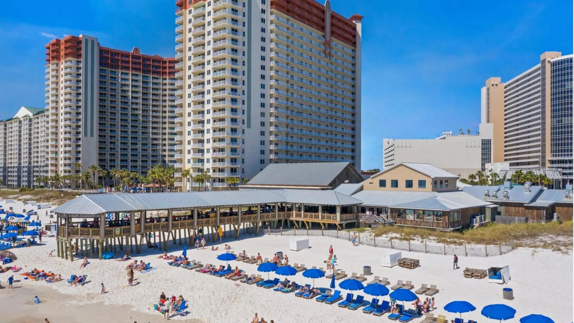 Stylish 1Bd Beachfront Condo With Amenities Galore! By Dolce Vita Getaways! Panama City Beach Apartment